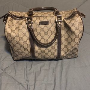 🔥Gucci GG PLUS medium Joy Boston Bag